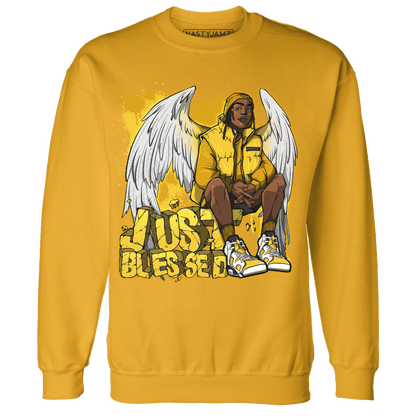 Yellow Ochre 6s Sweatshirt Match Just Blessed - NastyJamz