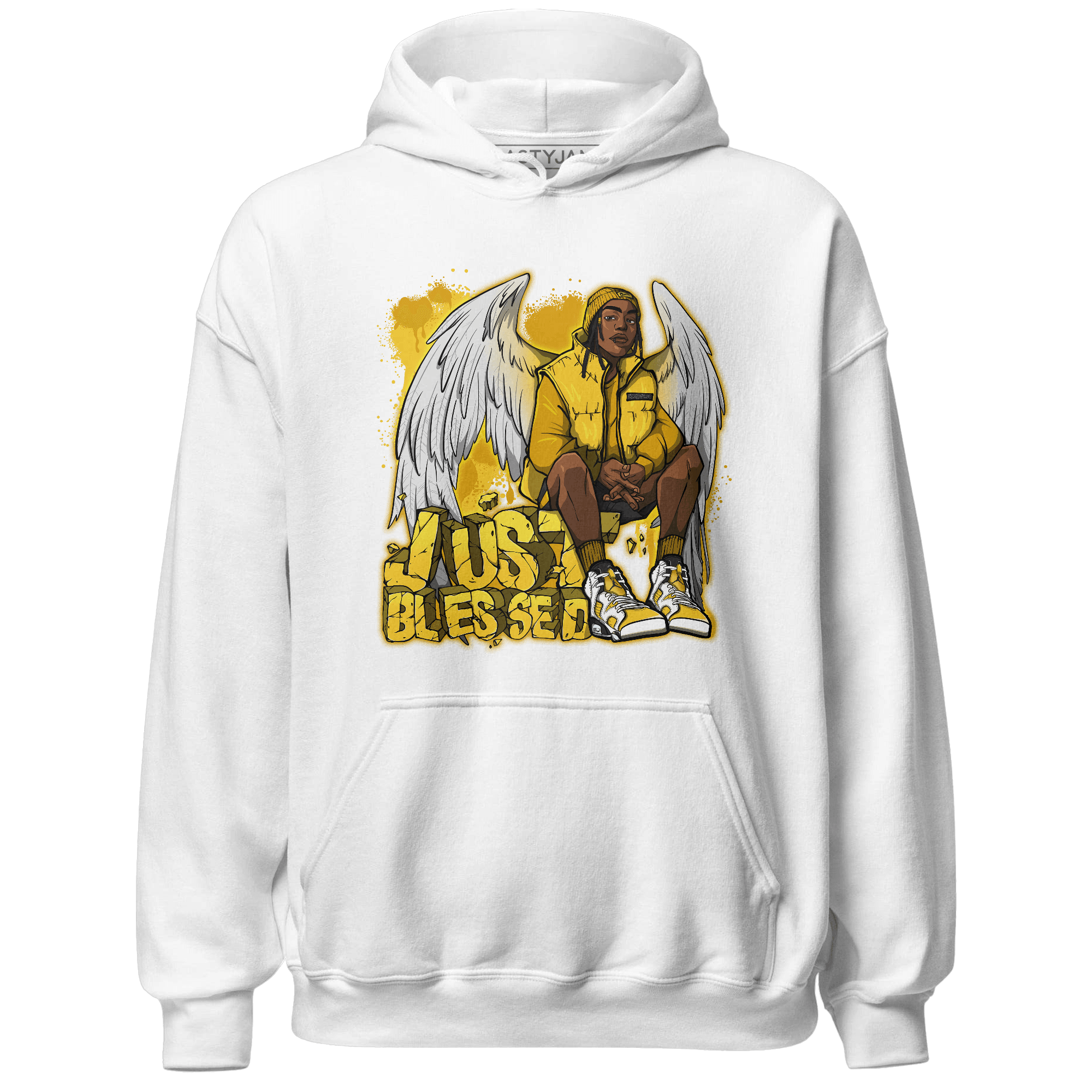 Yellow Ochre 6s Hoodie Match Just Blessed - NastyJamz