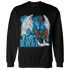 Powder Blue 9s Sweatshirt Match Just Blessed - NastyJamz