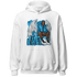 Powder Blue 9s Hoodie Match Just Blessed - NastyJamz