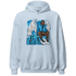 Powder Blue 9s Hoodie Match Just Blessed - NastyJamz