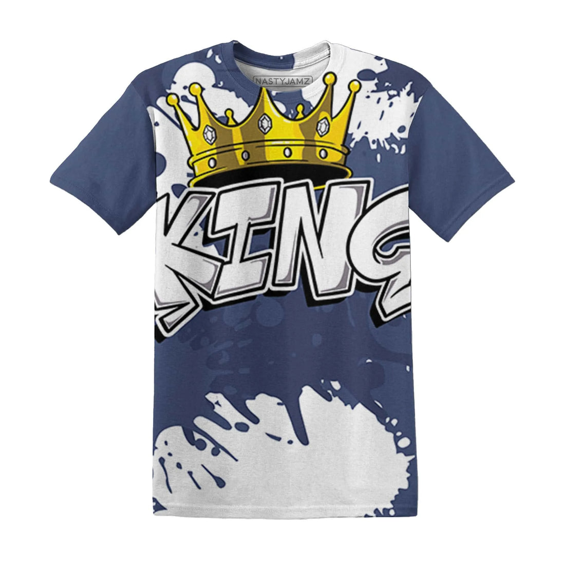 Low-Diffused-Blue-11s-T-Shirt-Match-KING-3D