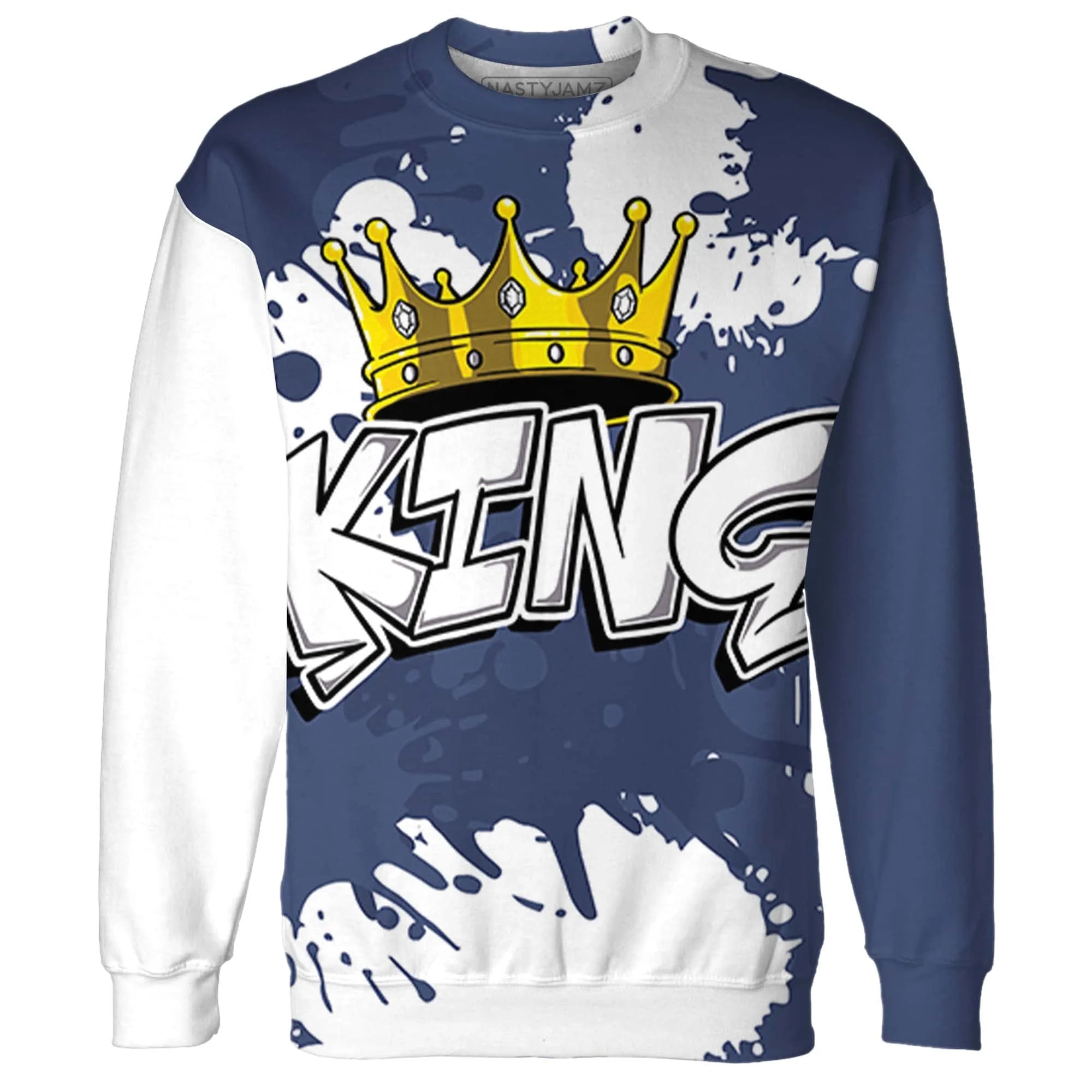 Low-Diffused-Blue-11s-Sweatshirt-Match-KING-3D