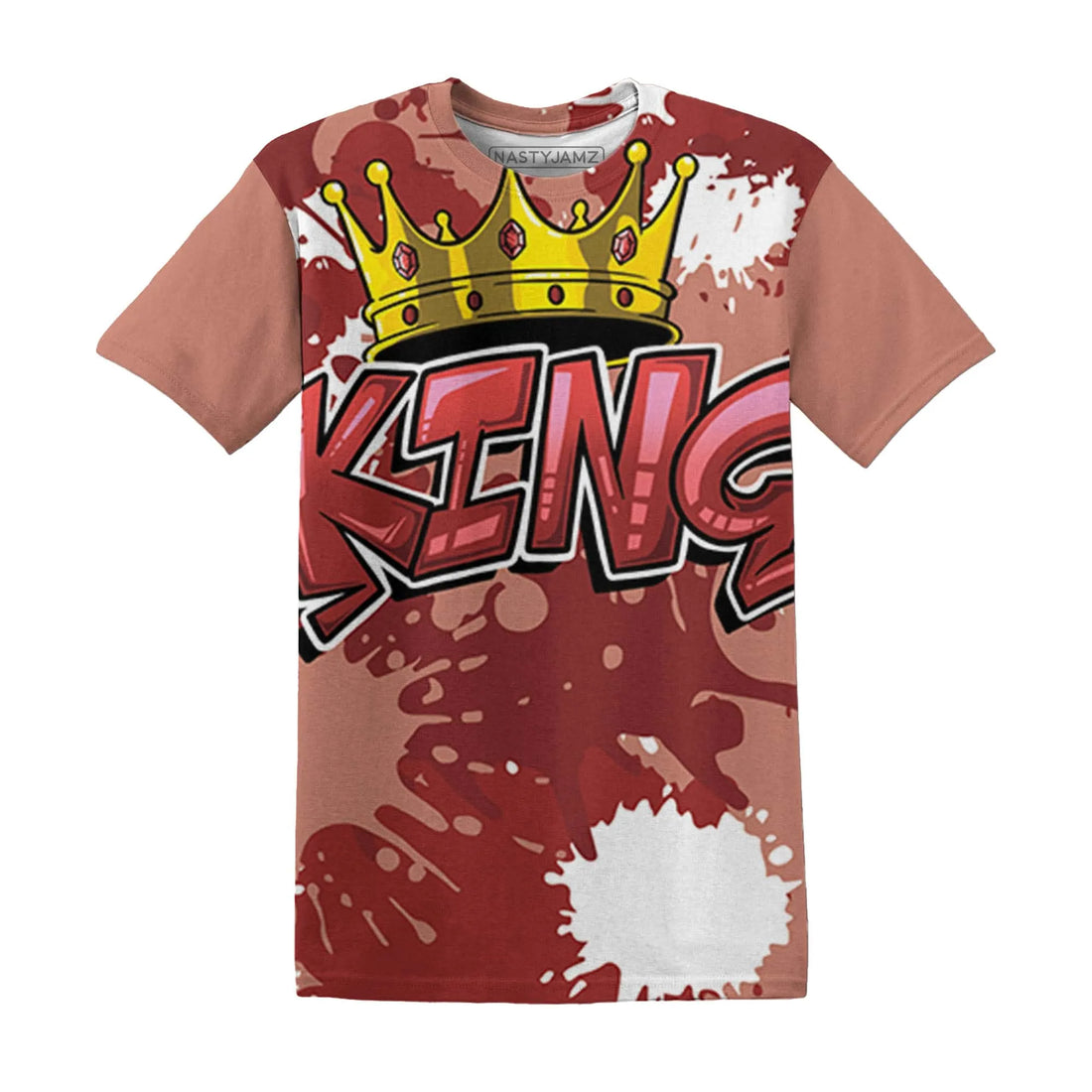 Dune-Red-13s-T-Shirt-Match-KING-3D