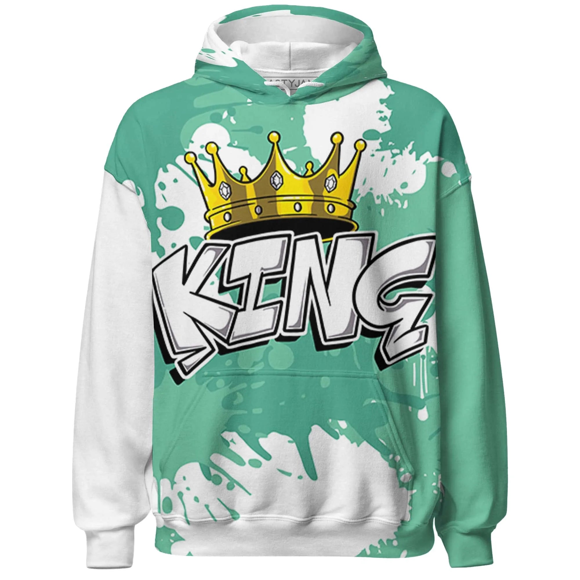 High-OG-Green-Glow-1s-Hoodie-Match-KING-3D