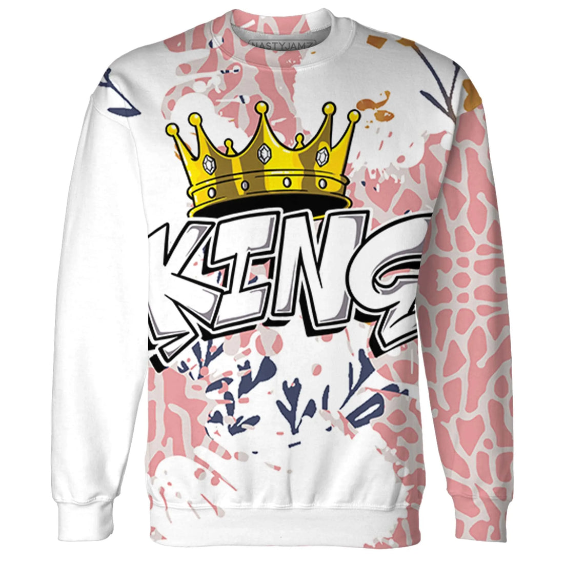 Red-Stardust-3s-Sweatshirt-Match-KING-3D