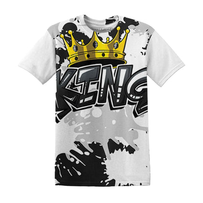 White-Thunder-4s-T-Shirt-Match-KING-3D