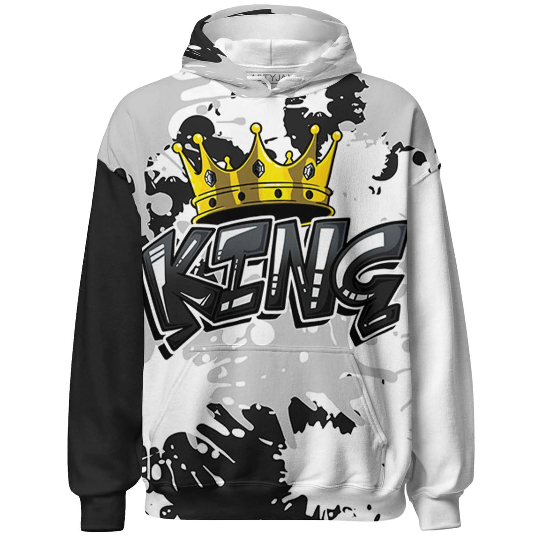 White-Thunder-4s-Hoodie-Match-KING-3D