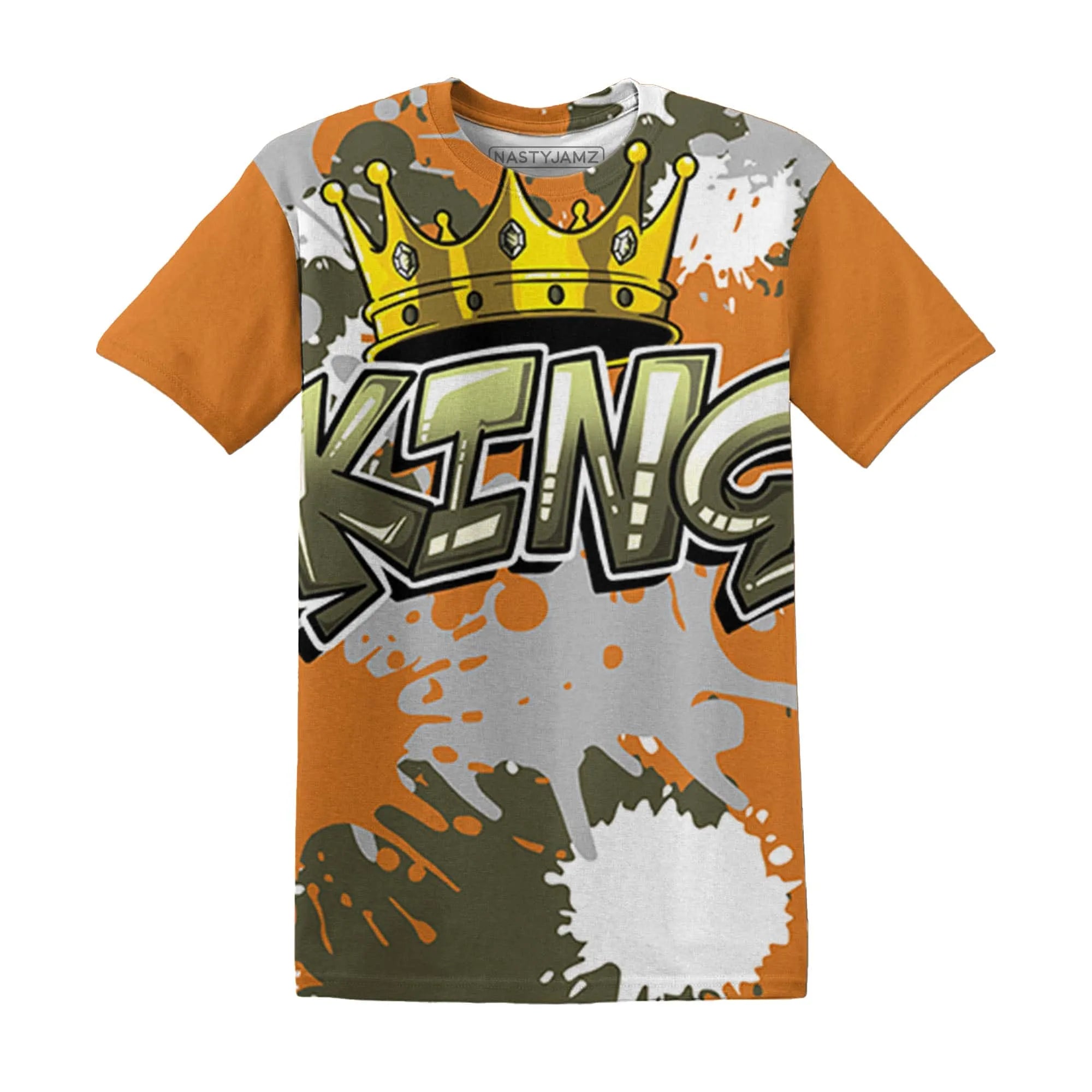 Olive-5s-T-Shirt-Match-KING-3D