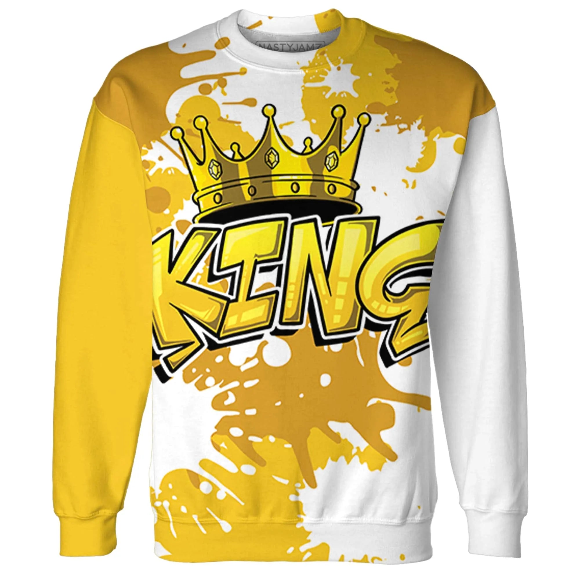 Yellow-Ochre-6s-Sweatshirt-Match-KING-3D