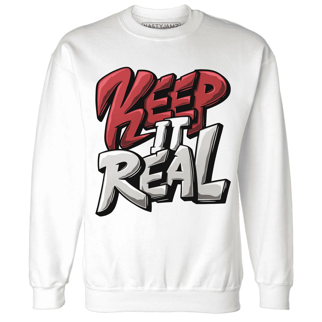 Black-Toe-Reimagined-Red-White-1s-Sweatshirt-Match-Keep-Real