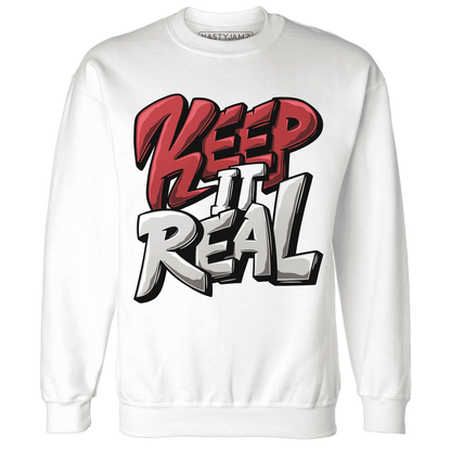 Black-Toe-Reimagined-Red-White-1s-Sweatshirt-Match-Keep-Real