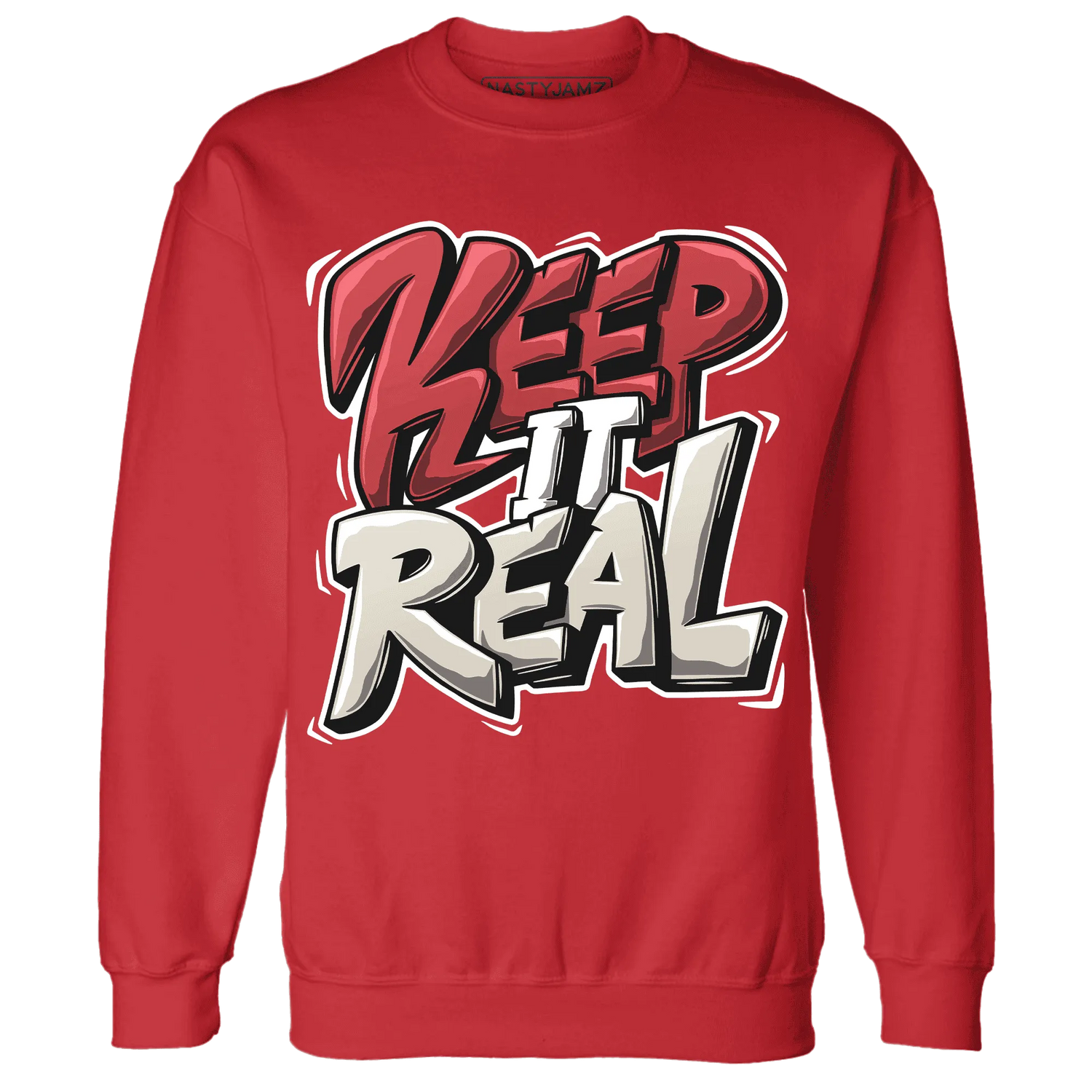 Black-Toe-Reimagined-Red-White-1s-Sweatshirt-Match-Keep-Real