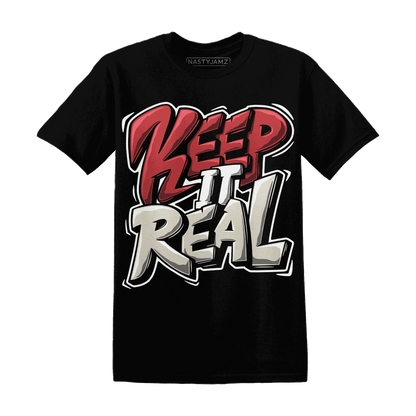 Black-Toe-Reimagined-Red-White-1s-T-Shirt-Match-Keep-Real