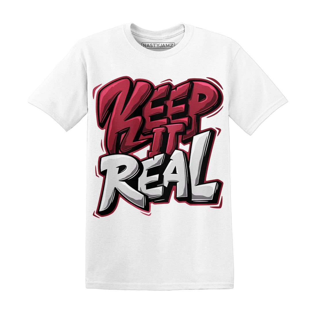 High 85 Metallic Burgundy 1s T Shirt Match Keep Real - NastyJamz