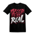 High 85 Metallic Burgundy 1s T Shirt Match Keep Real - NastyJamz