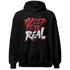 High 85 Metallic Burgundy 1s Hoodie Match Keep Real - NastyJamz