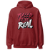 High 85 Metallic Burgundy 1s Hoodie Match Keep Real - NastyJamz