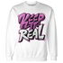 GS Hyper Violet 4s Sweatshirt Match Keep Real - NastyJamz
