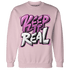 GS Hyper Violet 4s Sweatshirt Match Keep Real - NastyJamz