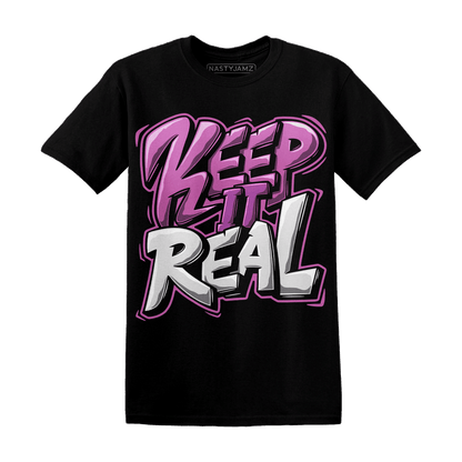 GS Hyper Violet 4s T Shirt Keep Real - NastyJamz