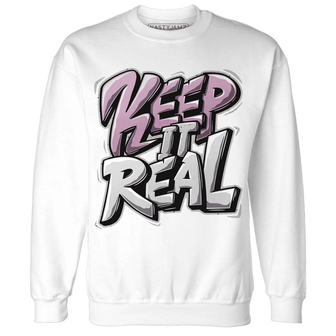Orchid-Neutral-Grey-Black-White-4s-Sweatshirt-Match-Keep-Real