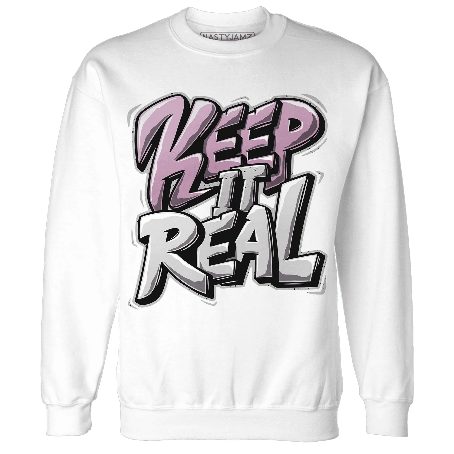 Orchid-Neutral-Grey-Black-White-4s-Sweatshirt-Match-Keep-Real