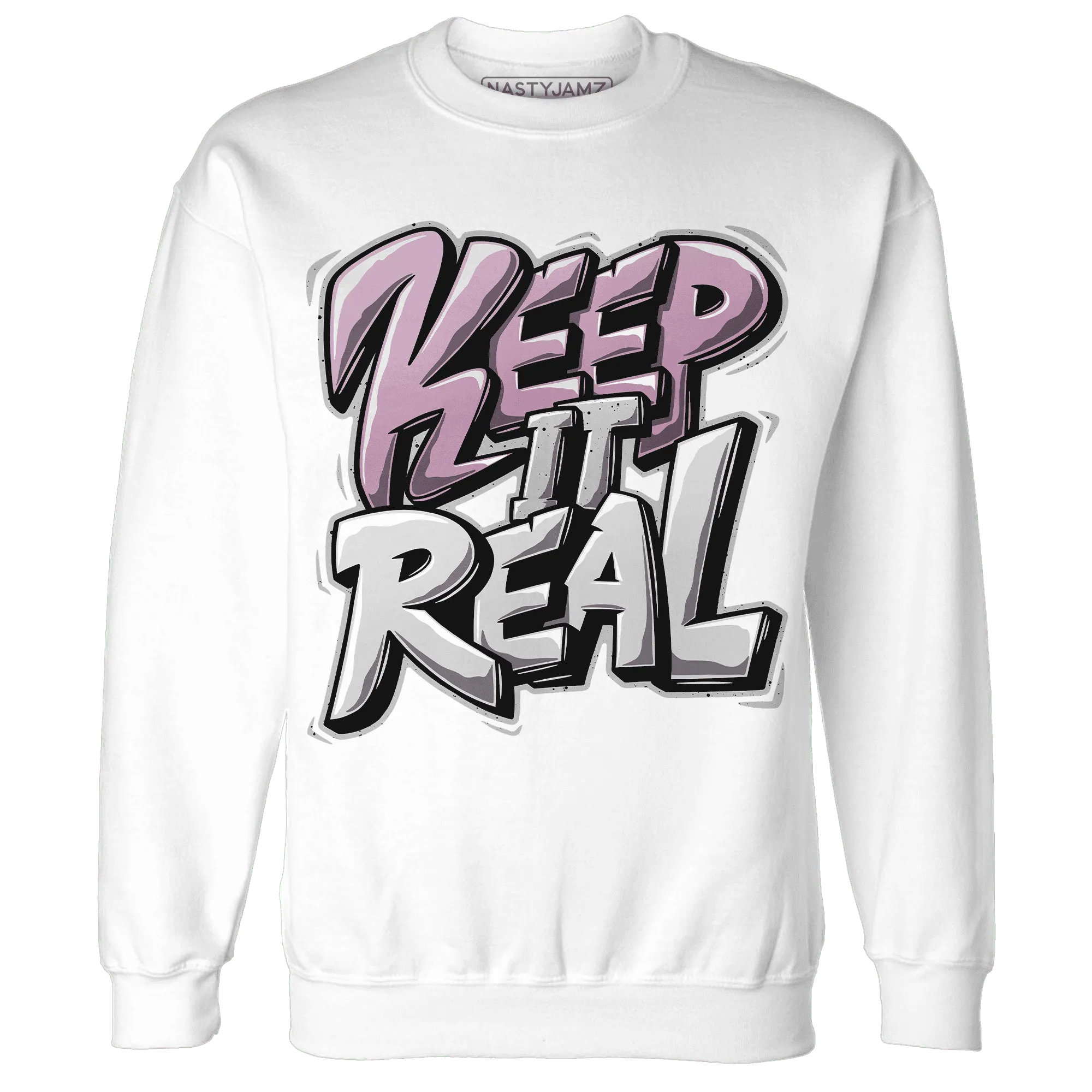 Orchid-Neutral-Grey-Black-White-4s-Sweatshirt-Match-Keep-Real