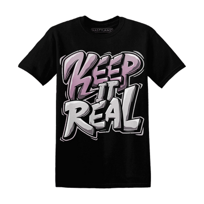 Orchid-Neutral-Grey-Black-White-4s-T-Shirt-Match-Keep-Real