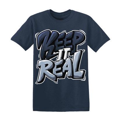 White-Navy-6s-T-Shirt-Match-Keep-Real