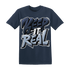 White-Navy-6s-T-Shirt-Match-Keep-Real