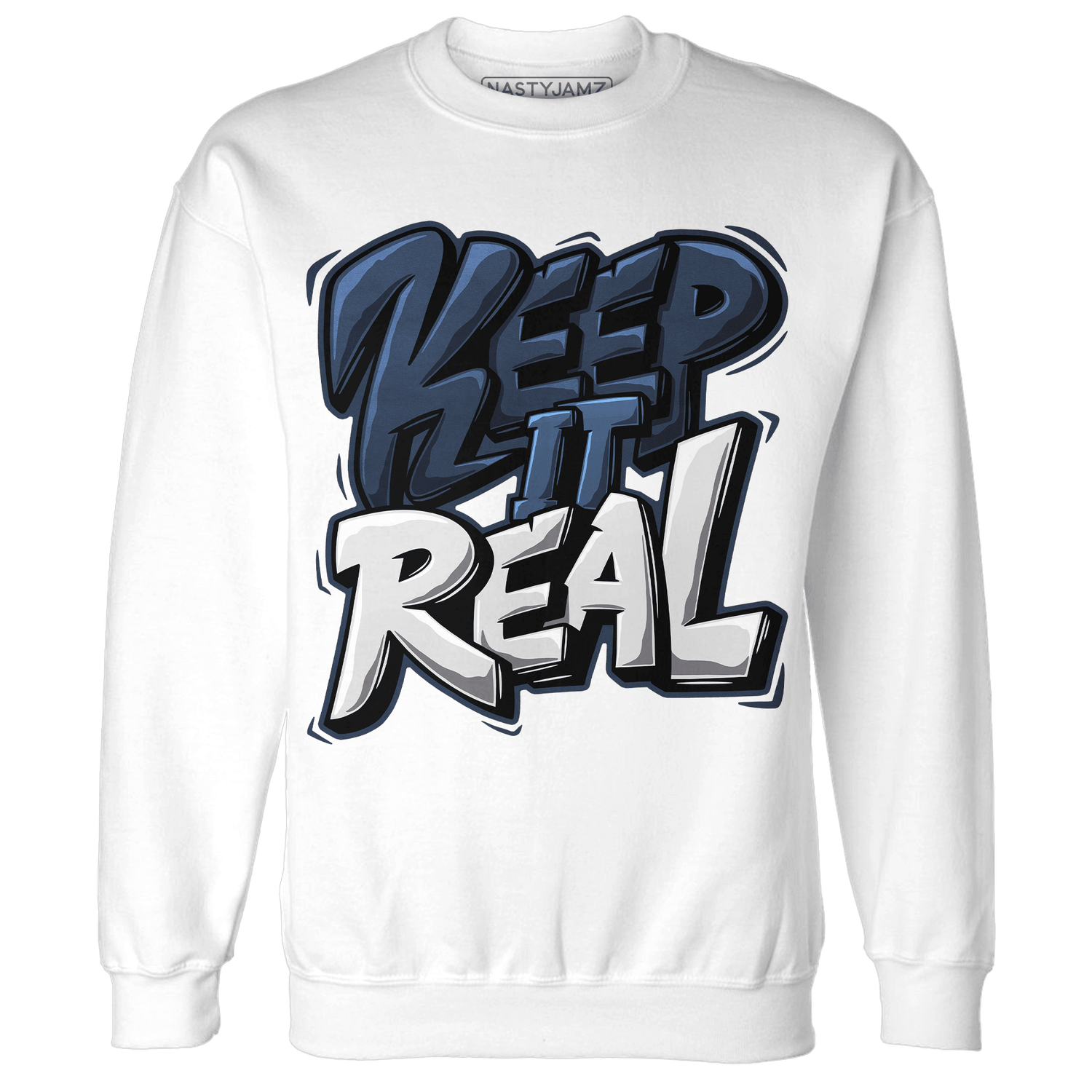 AM 1 86 Jackie RBS Sweatshirt Match Keep Real - NastyJamz