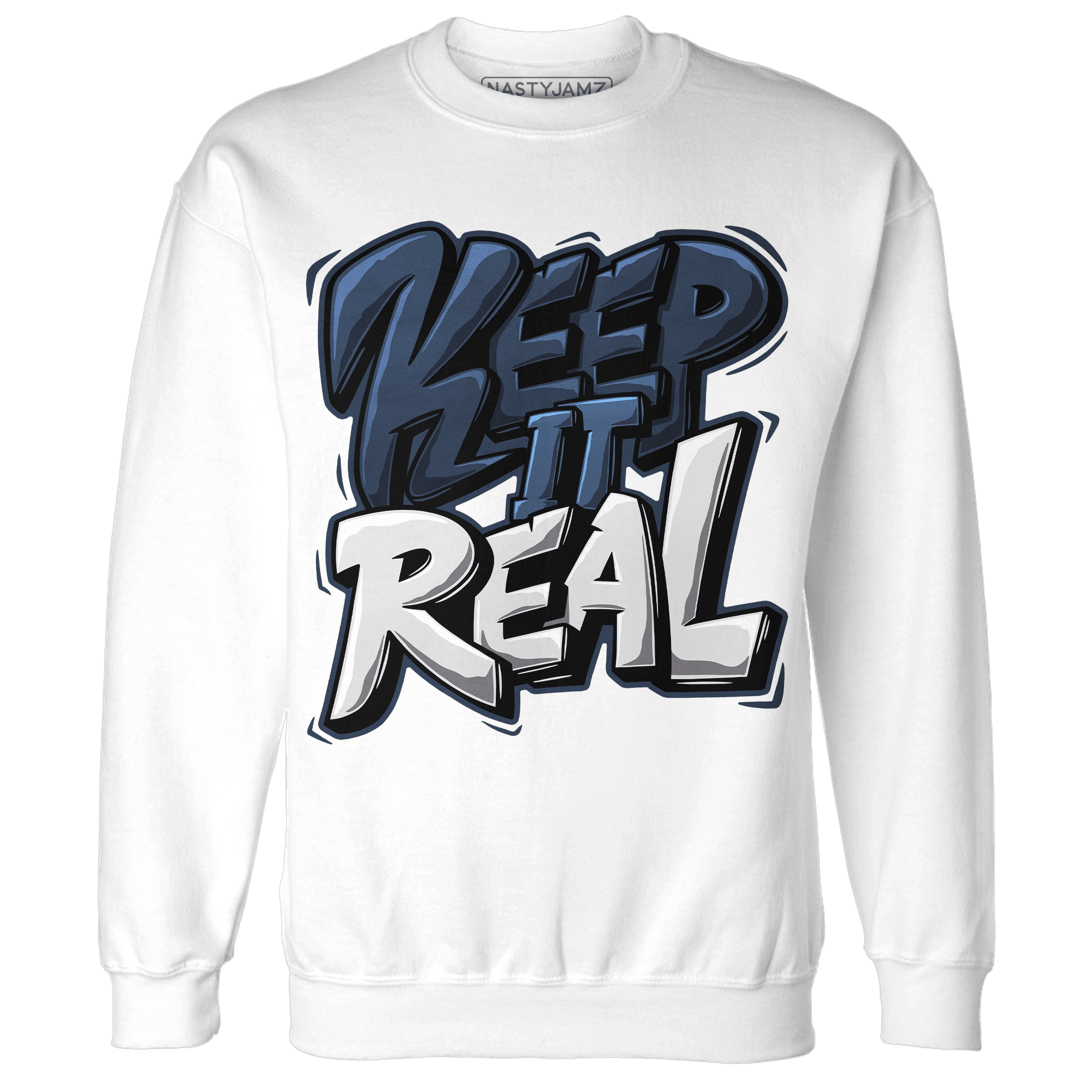 AM 1 86 Jackie RBS Sweatshirt Match Keep Real - NastyJamz