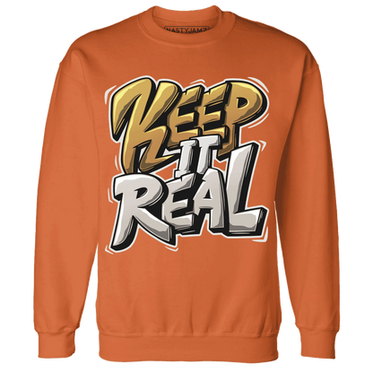 Dunk-Low-Retro-Wheat-Orange-Sweatshirt-Match-Keep-Real