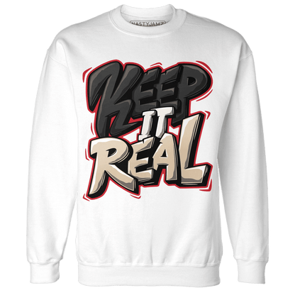 Jumman Jack University Red Sweatshirt Match Keep Real - NastyJamz