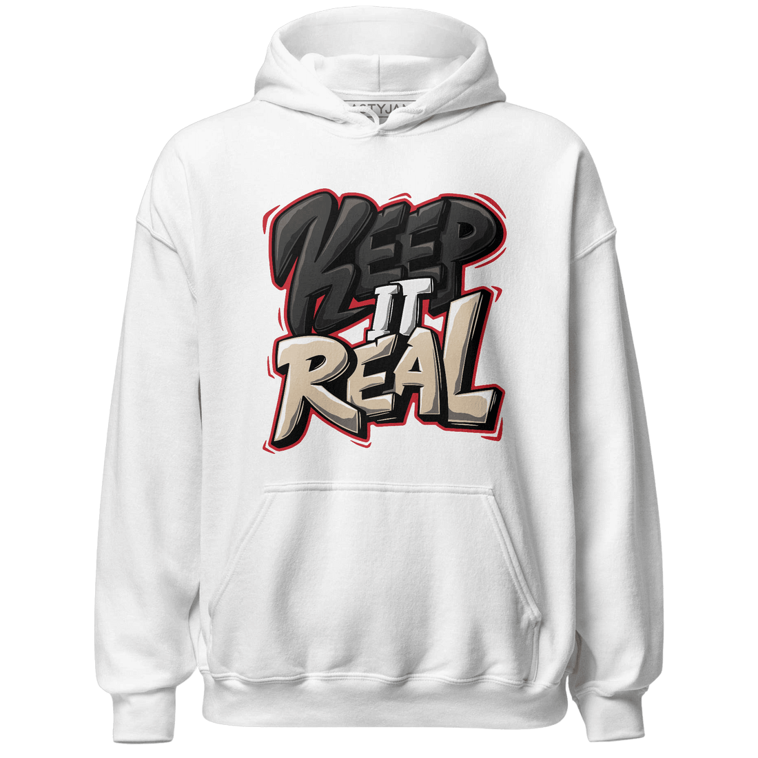 Jumman Jack University Red Hoodie Match Keep Real - NastyJamz