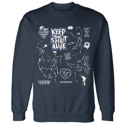 Low-Diffused-Blue-11s-NastyJamz-Sweatshirt-Match-Keep-The-Spirit-Alive