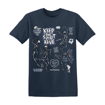 Low-Diffused-Blue-11s-NastyJamz-T-Shirt-Match-Keep-The-Spirit-Alive