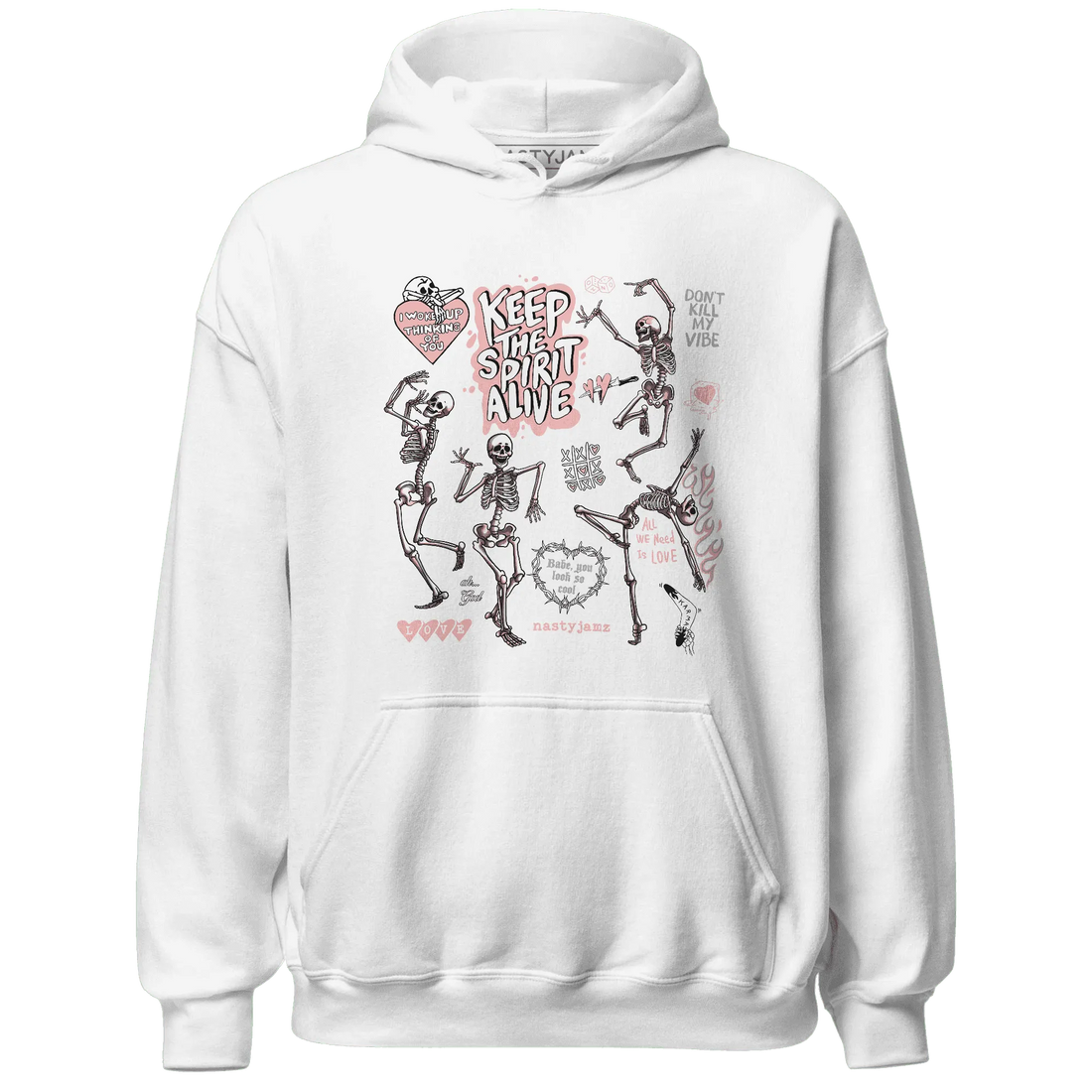 Low-Legend-Pink-11s-NastyJamz-Hoodie-Match-Keep-The-Spirit-Alive