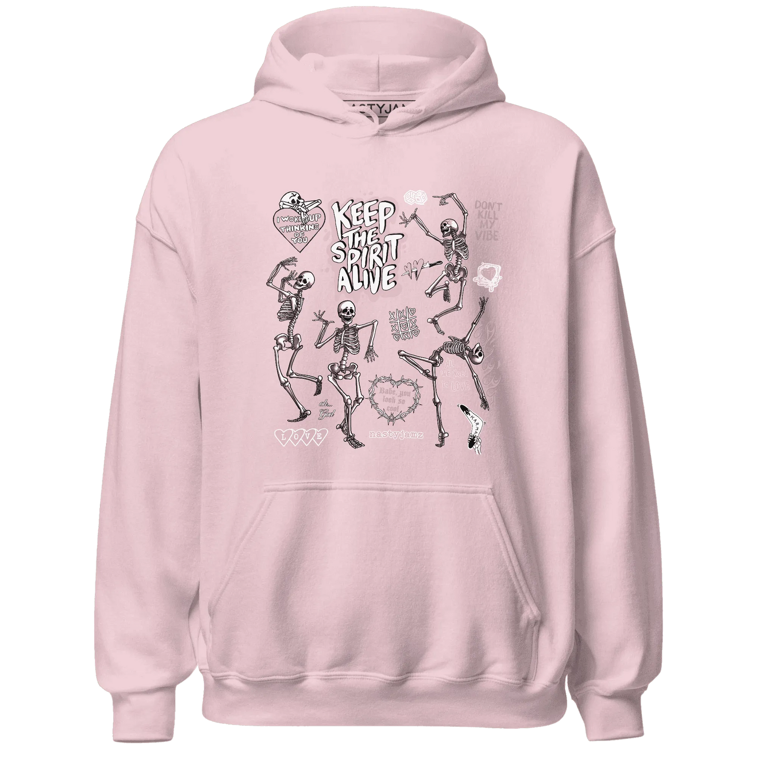 Low-Legend-Pink-11s-NastyJamz-Hoodie-Match-Keep-The-Spirit-Alive