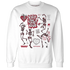 Retro-Red-Taxi-12s-NastyJamz-Sweatshirt-Match-Keep-The-Spirit-Alive