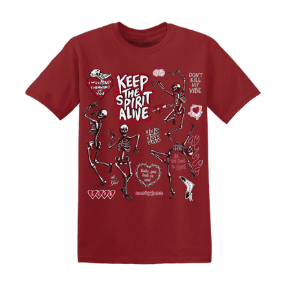 Retro-Red-Taxi-12s-NastyJamz-T-Shirt-Match-Keep-The-Spirit-Alive