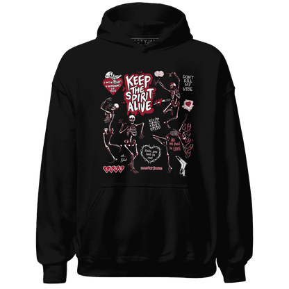 Retro-Red-Taxi-12s-NastyJamz-Hoodie-Match-Keep-The-Spirit-Alive