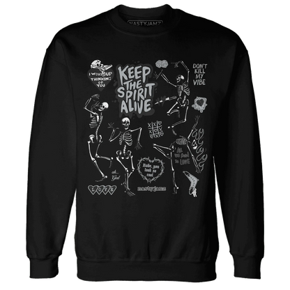 Wolf-Grey-12s-NastyJamz-Sweatshirt-Match-Keep-The-Spirit-Alive