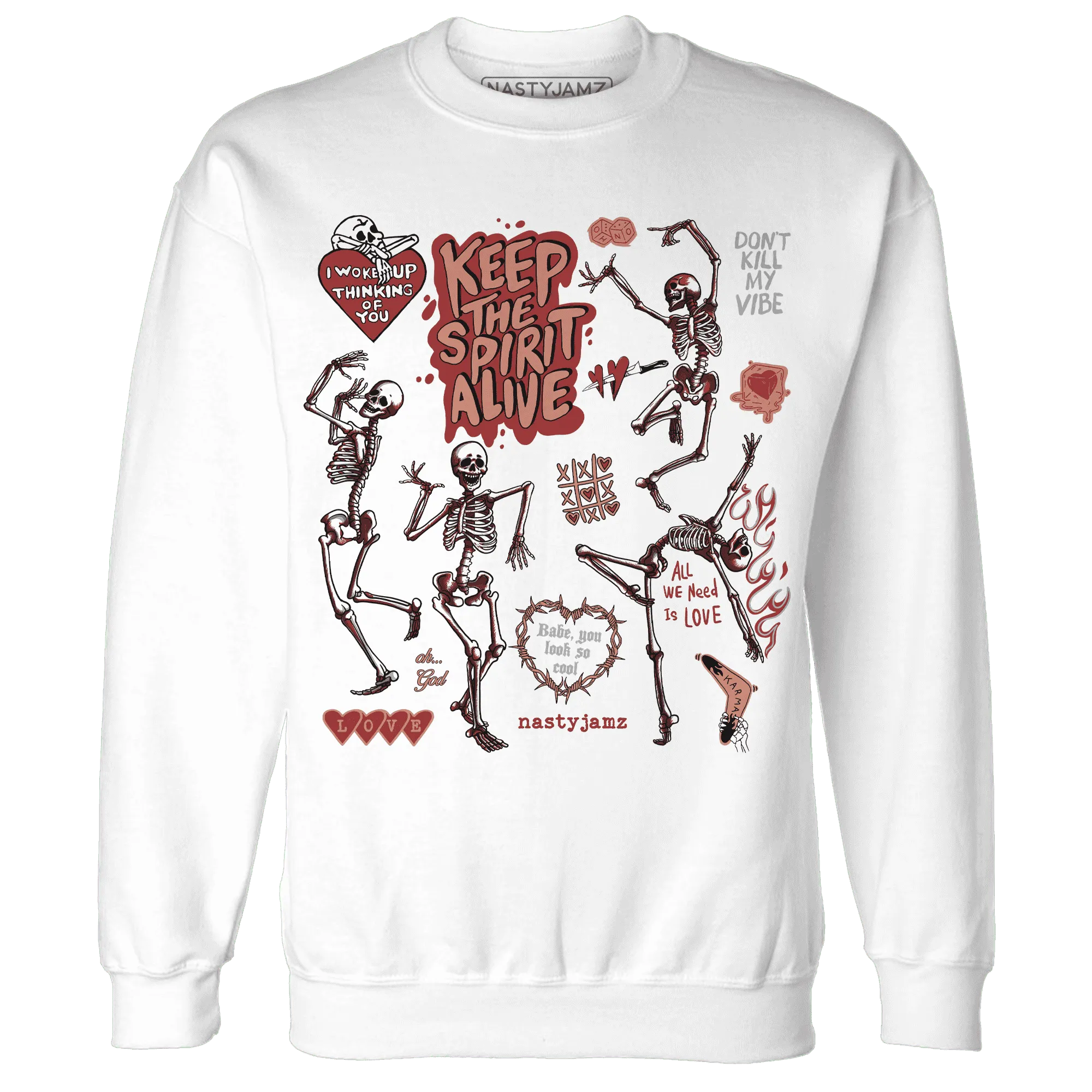 Dune-Red-13s-NastyJamz-Sweatshirt-Match-Keep-The-Spirit-Alive