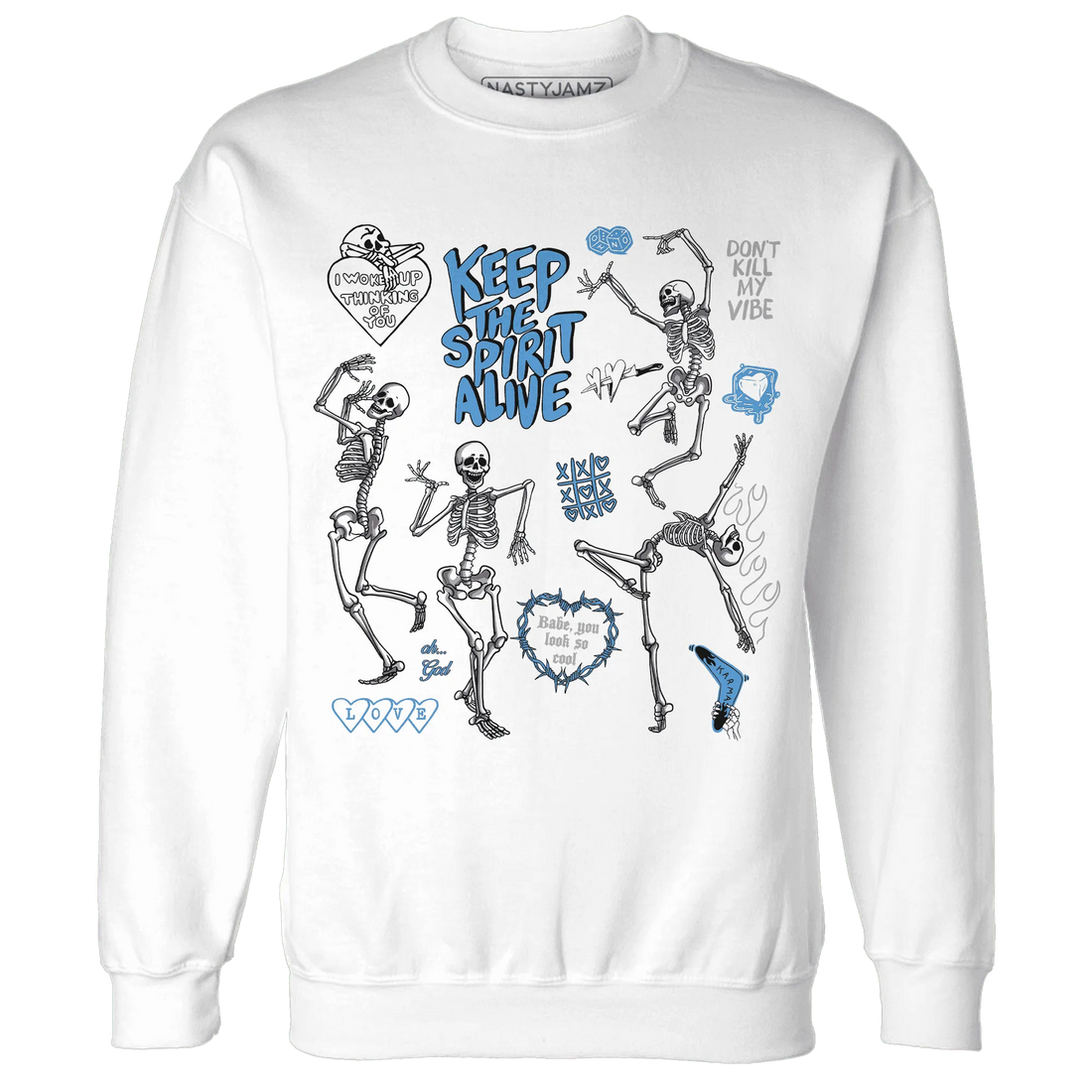 Carolina-Blue-Univercitii-17s-NastyJamz-Sweatshirt-Match-Keep-The-Spirit-Alive
