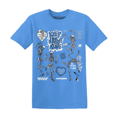 Carolina-Blue-Univercitii-17s-NastyJamz-T-Shirt-Match-Keep-The-Spirit-Alive