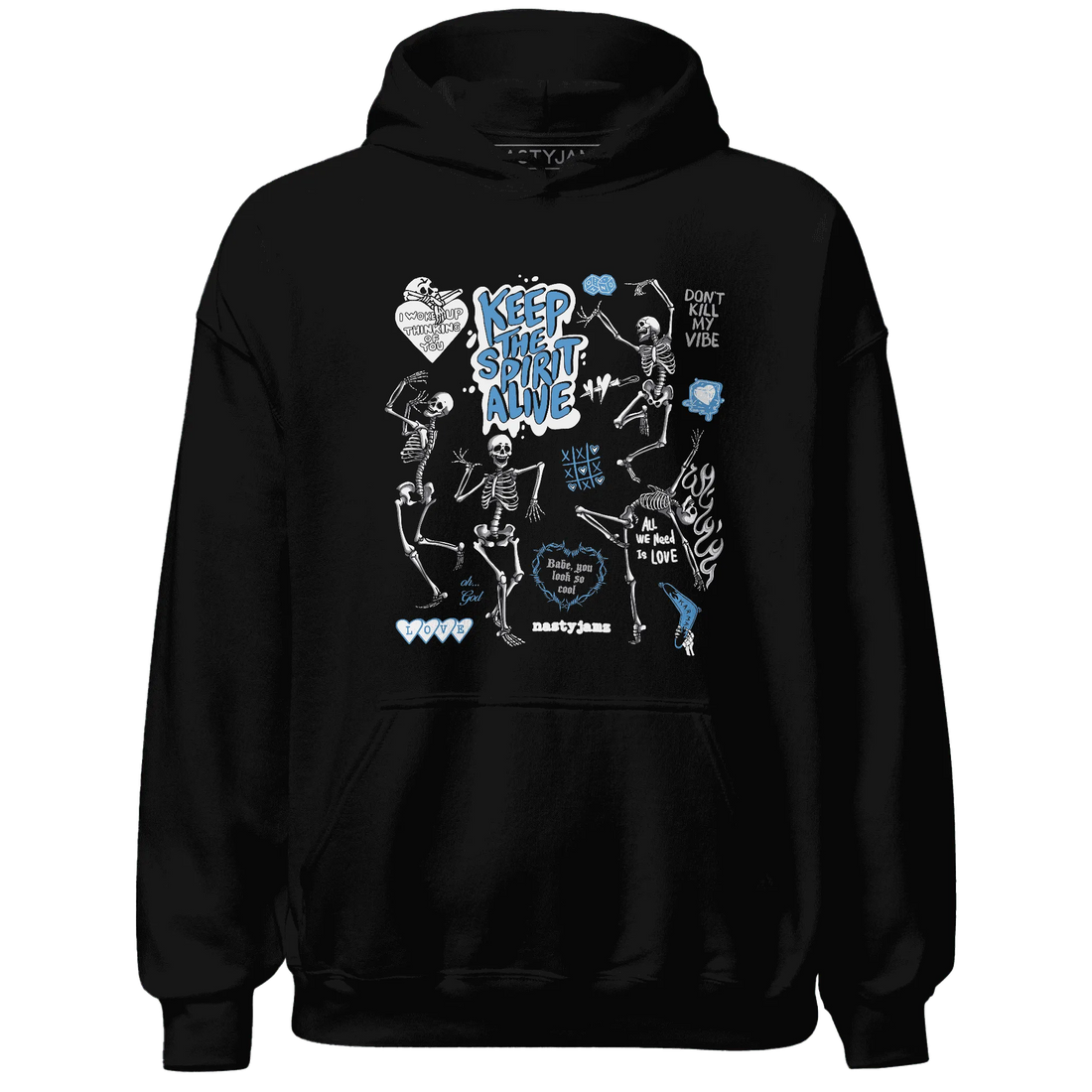 Carolina-Blue-Univercitii-17s-NastyJamz-Hoodie-Match-Keep-The-Spirit-Alive