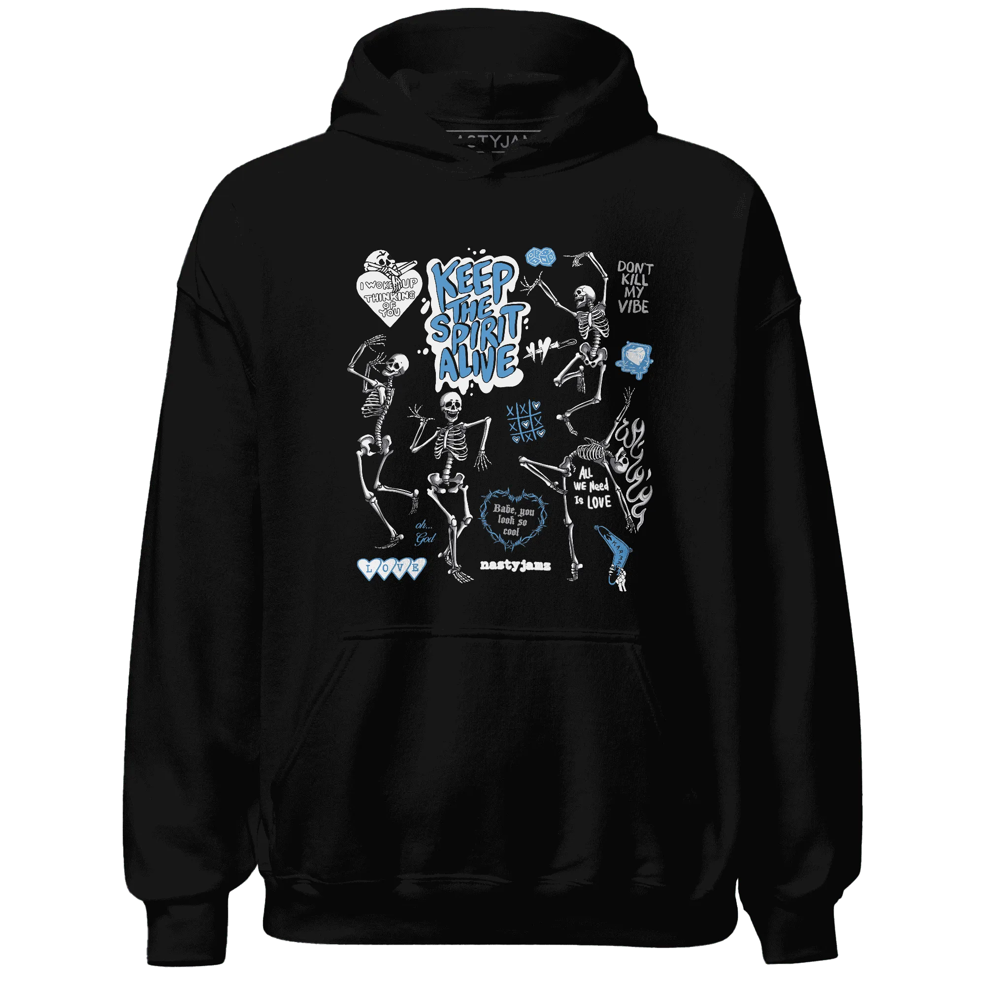 Carolina-Blue-Univercitii-17s-NastyJamz-Hoodie-Match-Keep-The-Spirit-Alive
