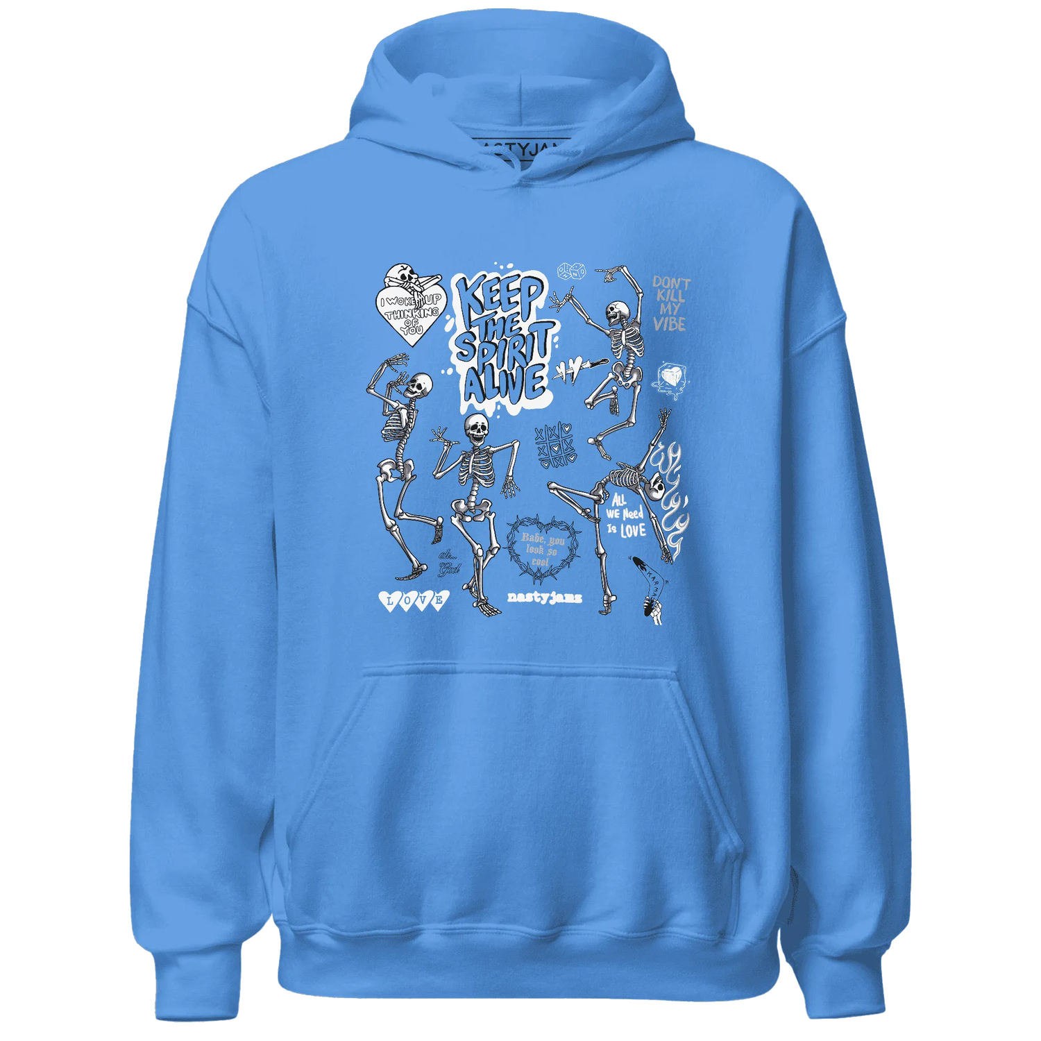 Carolina-Blue-Univercitii-17s-NastyJamz-Hoodie-Match-Keep-The-Spirit-Alive